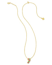 Load image into Gallery viewer, Kendra Scott Candy Cane Pendant Necklace
