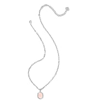Load image into Gallery viewer, Kendra Scott Daphne Pave Frame Pendant Necklace
