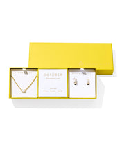 Load image into Gallery viewer, Kendra Scott Cailin Birthstone Gift Set in Gold

