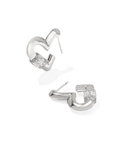 Load image into Gallery viewer, Kendra Scott Emery Heart Hoop Earrings
