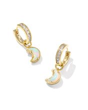 Load image into Gallery viewer, Kendra Scott Moon Huggie Earrings
