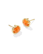 Load image into Gallery viewer, Kendra Scott Pumpkin Stud Earrings

