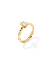 Load image into Gallery viewer, Kendra Scott Elyse Luxe Gold Band Ring
