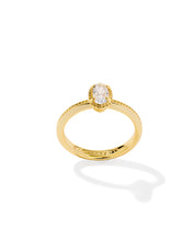 Load image into Gallery viewer, Kendra Scott Elyse Luxe Gold Band Ring
