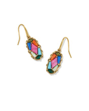 Load image into Gallery viewer, Kendra Scott x Dolly Parton  Patchwork Lee Vintage Gold Drop Earrings
