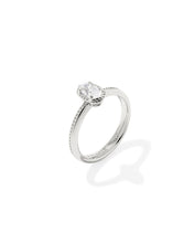 Load image into Gallery viewer, Kendra Scott Mini Elyse Luxe Silver Band Ring
