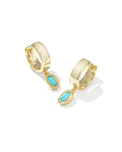 Load image into Gallery viewer, Kendra Scott Mini Ellie Wide Huggie Gold Earring

