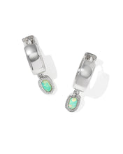 Load image into Gallery viewer, Kendra Scott Mini Ellie Wide Huggie Earring in Silver
