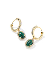 Load image into Gallery viewer, Kendra Scott Daphne Crystal Frame Huggie Earrings
