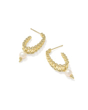 Load image into Gallery viewer, Kendra Scott Gabriella Pearl Hoop Earrings
