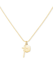 Load image into Gallery viewer, Kendra Scott Davis Cross Charm Necklace
