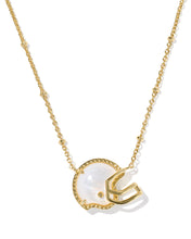 Load image into Gallery viewer, Kendra Scott Football Helmet Short Pendant Necklace
