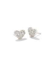 Load image into Gallery viewer, Kendra Scott Ari Pave Heart Earrings
