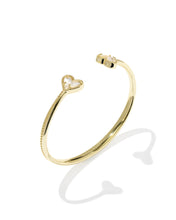 Load image into Gallery viewer, Kendra Scott Ari Heart Gold Cuff Bracelet
