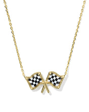 Load image into Gallery viewer, Kendra Scott Checkered Flag Necklace
