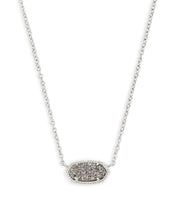 Load image into Gallery viewer, Kendra Scott Elisa Silver Necklace in Platinum Drusy
