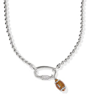 Load image into Gallery viewer, Kendra Scott Football Metal Strand Necklace
