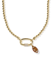 Load image into Gallery viewer, Kendra Scott Football Metal Strand Necklace
