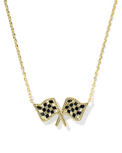 Load image into Gallery viewer, Kendra Scott Checkered Flag Necklace
