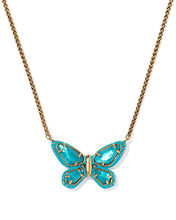 Load image into Gallery viewer, Kendra Scott Dolly Parton Enamel Butterfly Pendant Necklace
