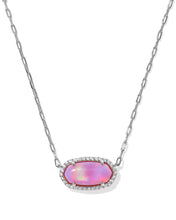 Load image into Gallery viewer, Kendra Scott Elisa Pave Frame Necklace
