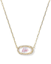 Load image into Gallery viewer, Kendra Scott Elisa Pave Frame Necklace
