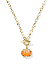 Load image into Gallery viewer, Kendra Scott Pumpkin Link Chain Necklace
