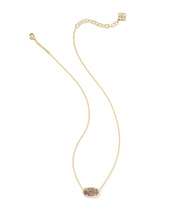 Load image into Gallery viewer, Kendra Scott Elisa Pendant Necklace in Gold Bronze Veined Amethyst
