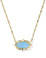 Load image into Gallery viewer, Kendra Scott Elis Scallop Frame Short Pendant Necklace

