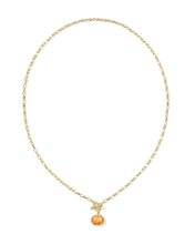 Load image into Gallery viewer, Kendra Scott Pumpkin Link Chain Necklace
