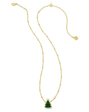Load image into Gallery viewer, Kendra Scott Holiday Tree Pendant Necklace
