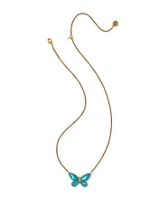 Load image into Gallery viewer, Kendra Scott Dolly Parton Enamel Butterfly Pendant Necklace
