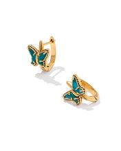 Load image into Gallery viewer, Kendra Scott Dolly Parton Butterfly Huggie Earrings
