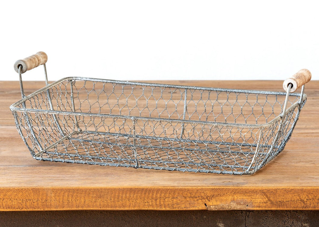 Aviary Wire Casserole Serving Basket