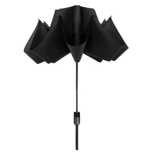 Black UnbelievaBrella™ Compact Reverse Umbrella