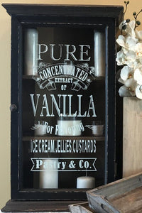 Vanilla Extract Display Case