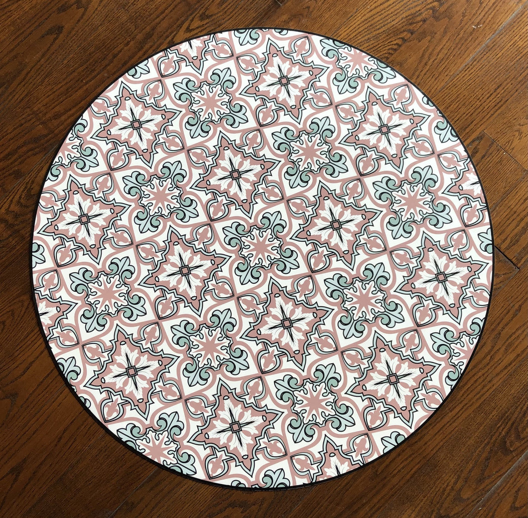 Vintage Ceramic Floor Mat