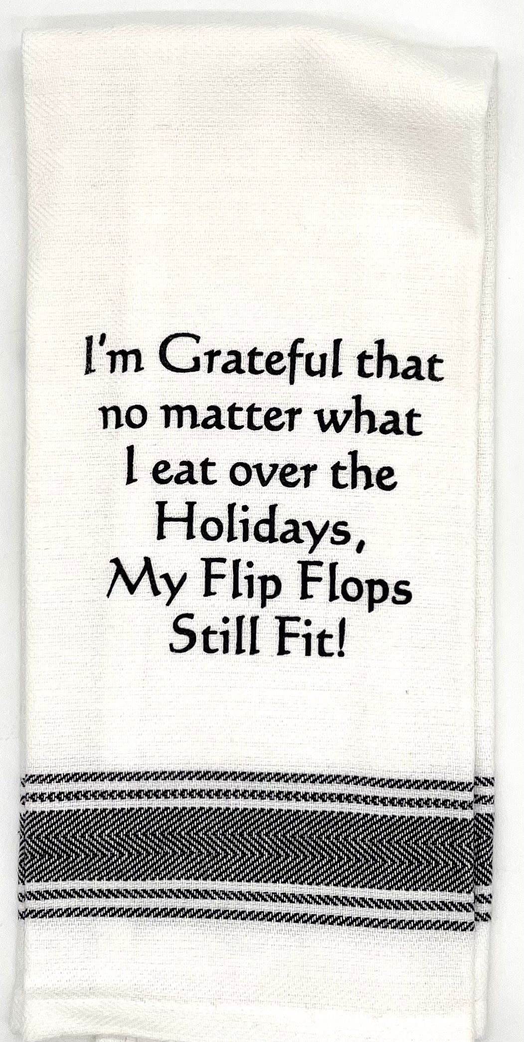 Flip Flops Still Fit Dish Towel