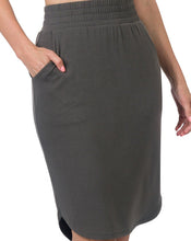 Load image into Gallery viewer, Curvy Tulip Hem Skirt
