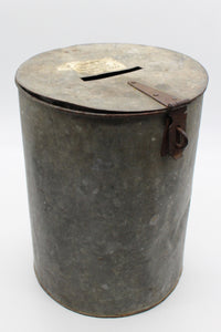 Vintage Metal Ballot Box