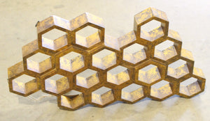 Honeycomb Wall Display