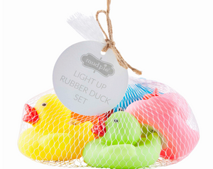 Light-Up Rubber Duck Bath Toys