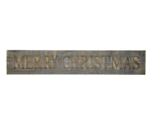 Merry Christmas Distressed Wall Decor