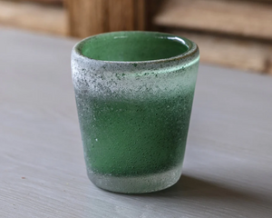 Verde Aged Glass Votive
