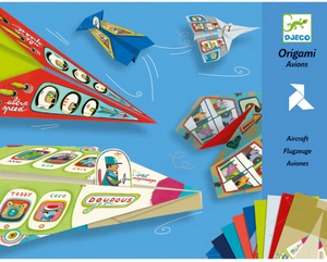 Plane Origami Paper Craft Kit