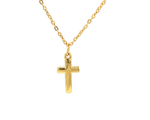 Load image into Gallery viewer, Classic Small Cross Necklace

