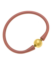 Load image into Gallery viewer, Bali Gold Bead Silicone Bracelet
