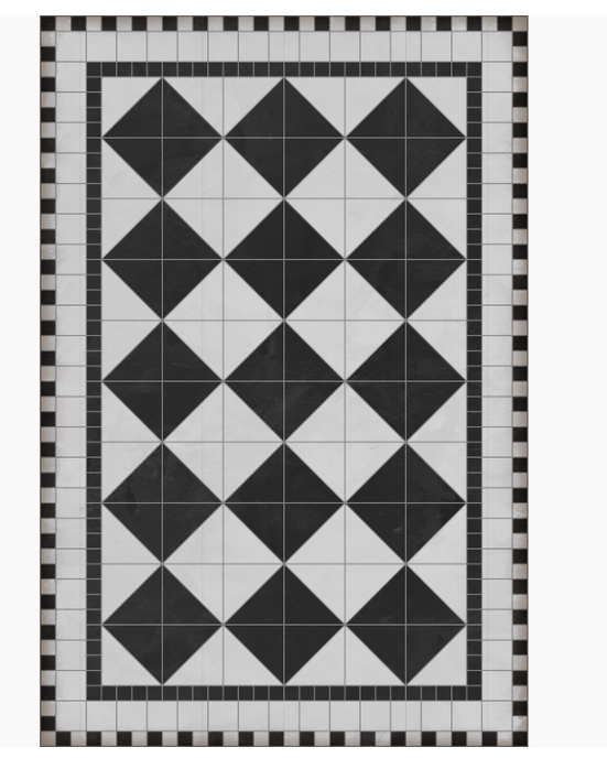 Gia Tile Floor Mat