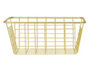 Gold Metal Basket