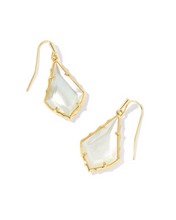 Load image into Gallery viewer, Kendra Scott Small Faceted Alex Gold Drop Earrings
